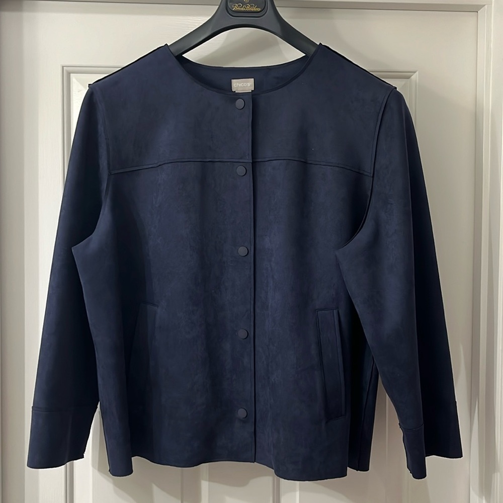 Chico’s Suede Jacket - image 1